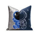 Dual-Tone Astronaut Cushion – 18x18 Inch