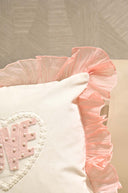 Love Heart Velvet Decor Cushion – 16x16 Inch