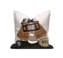 NYL Character Velvet Cushion – 15x13 Inch