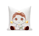 Boy Character Cotton Cushion – 18x18 Inch
