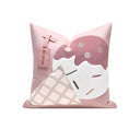 Pink Velvet Cushion – 18x18